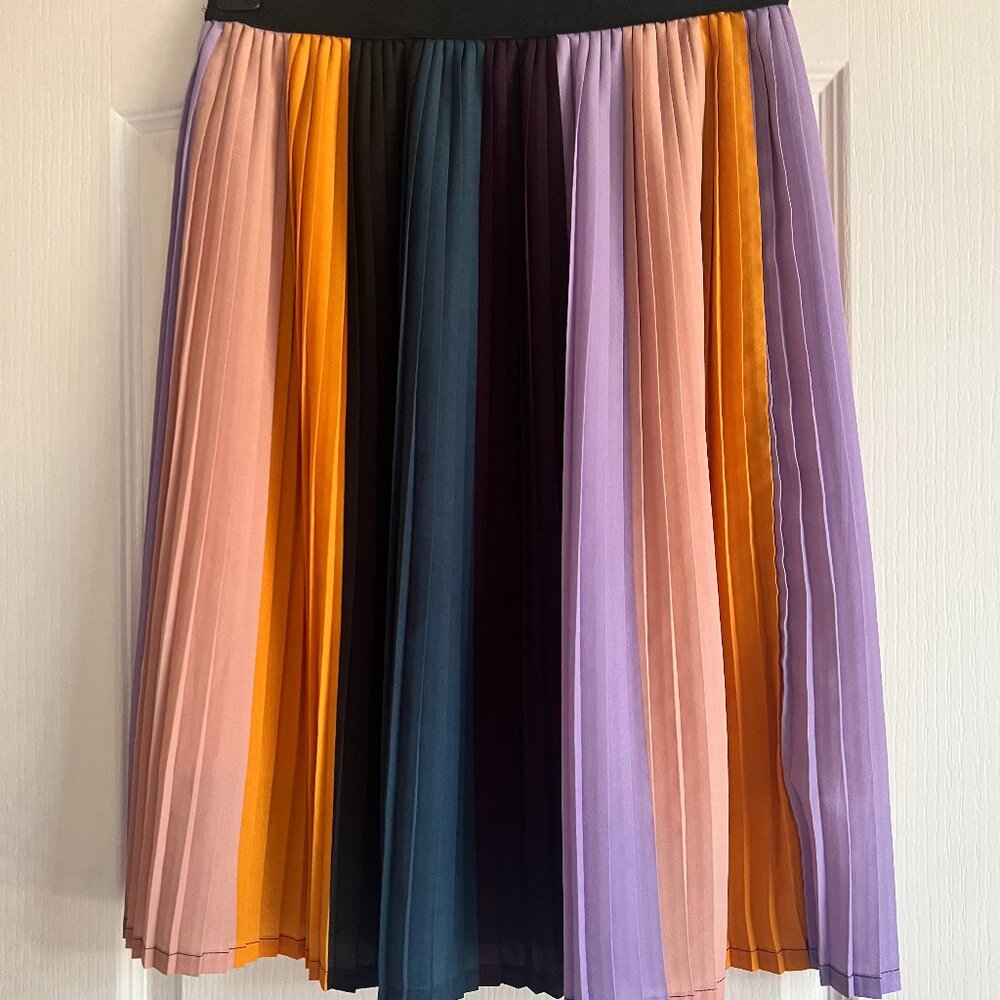 A New Day Striped Midi Skirt - Size Small